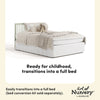 Casablanca Deluxe 5-in-1 Convertible Crib with Drawer - Sage