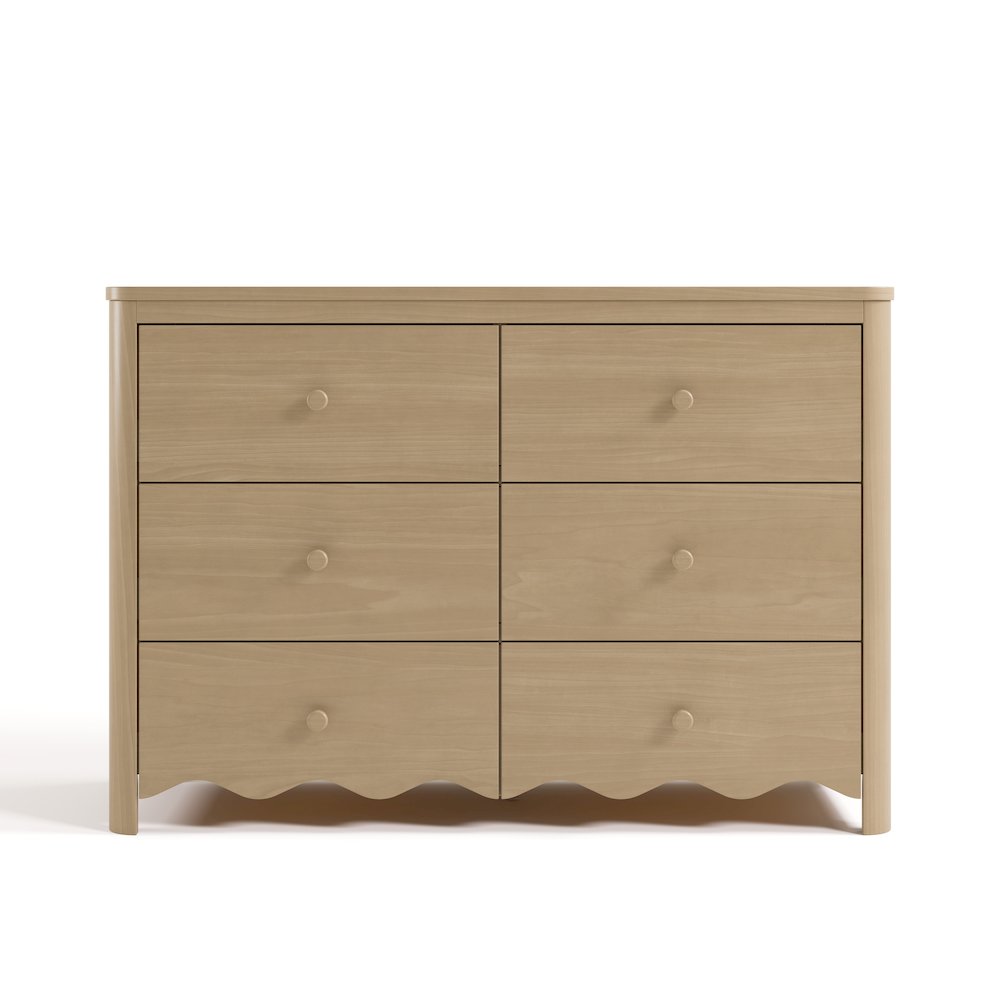 Casablanca 6 Drawer Dresser-Driftwood