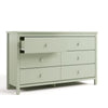 Alpine 6-Drawer Dresser- Sage