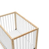 Graco Teddi 4-in-1 Convertible Mini Crib - Natural with White
