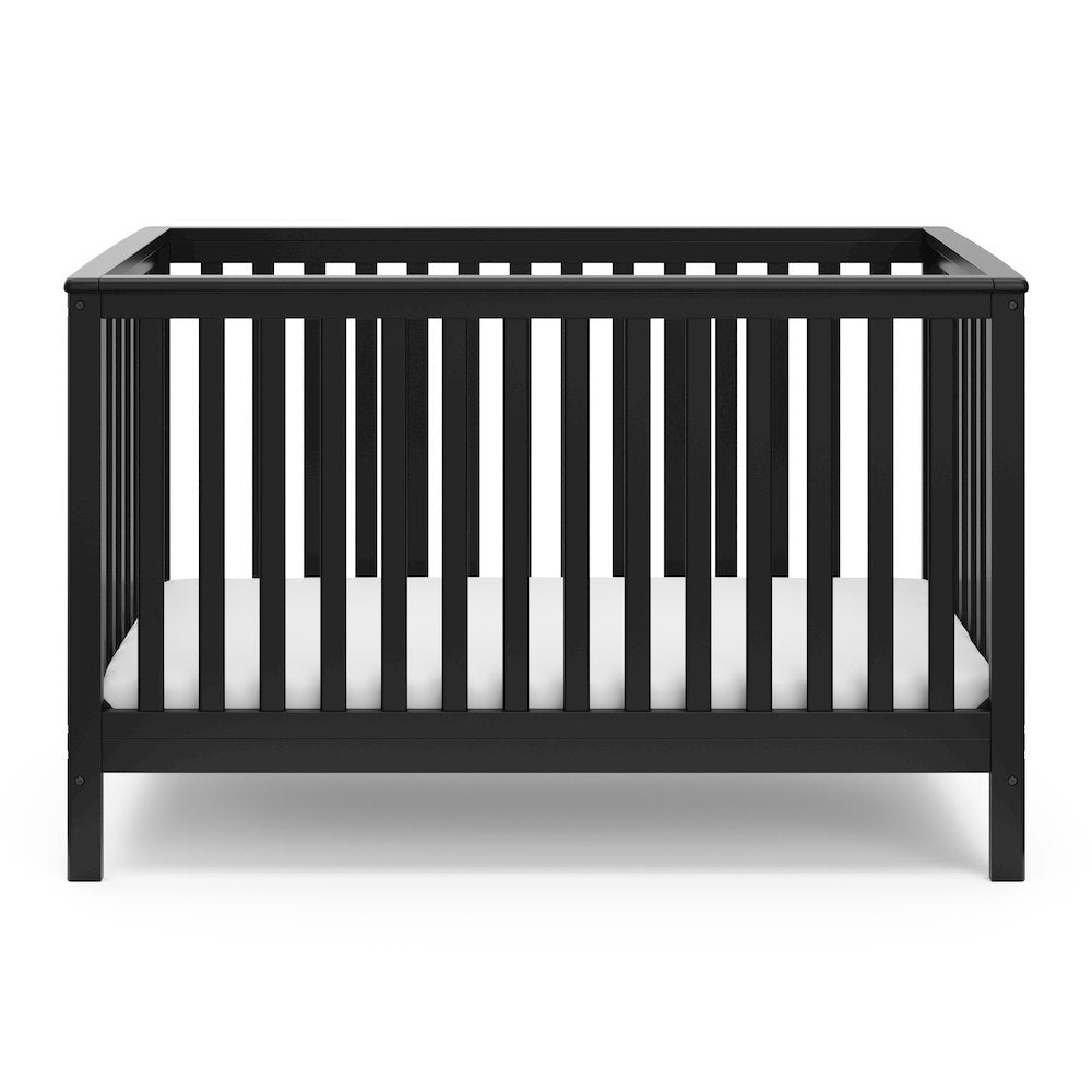 Storkcraft Hillcrest 4-in-1 Convertible Crib - Black