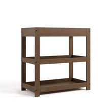 Customizable Changing Table with Water-Resistant Changing Pad - Hazelnut