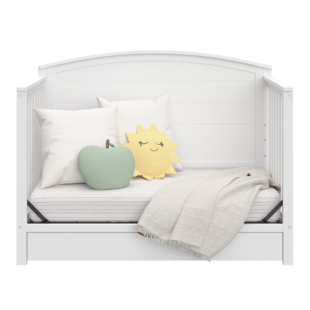 Graco Bellwood 5-in-1 Convertible Crib with Drawer (White)