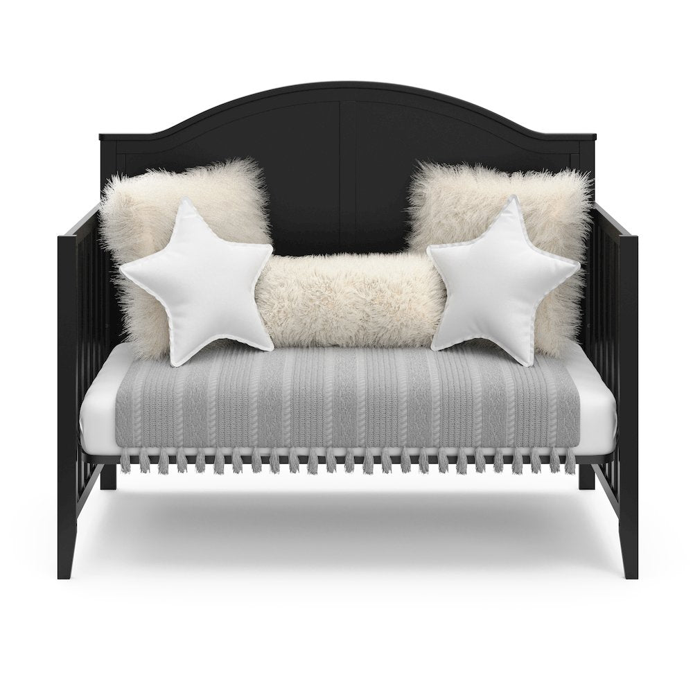 Graco Wilfred 5-in-1 Convertible Crib (Black) – GREENGUARD Gold Certified