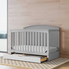 Graco Bellwood 5-in-1 Convertible Crib with Drawer (Pebble Gray)