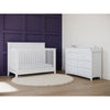 Solstice 5-in-1 Convertible Crib - White