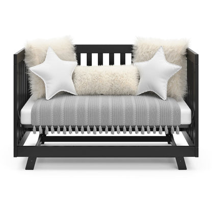 Storkcraft Beckett 3-in-1 Convertible Crib (Black)
