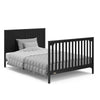 Graco Hadley 5-in-1 Convertible Crib with Drawer (Black)