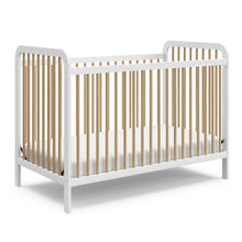 Storkcraft Pasadena 3-in-1 Convertible Crib - White with Driftwood