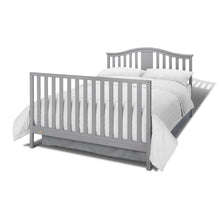 Graco Solano 4-in-1 Convertible Crib & Changer with Drawer - Pebble Gray