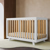 Storkcraft Beckett 3-in-1 Convertible Crib (White with Natural)