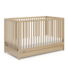 Graco Teddi 5-in-1 Convertible Crib with Drawer - Driftwood