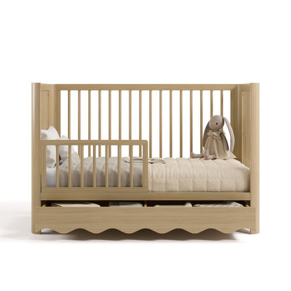 Casablanca Crib With Drawer-Driftwood
