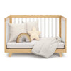 Storkcraft Beckett 3-in-1 Convertible Crib (Natural with White)