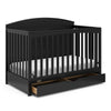 Graco Bellwood 5-in-1 Convertible Crib with Drawer (Black)