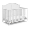 Graco Wilfred 5-in-1 Convertible Crib (White) – GREENGUARD Gold Certified