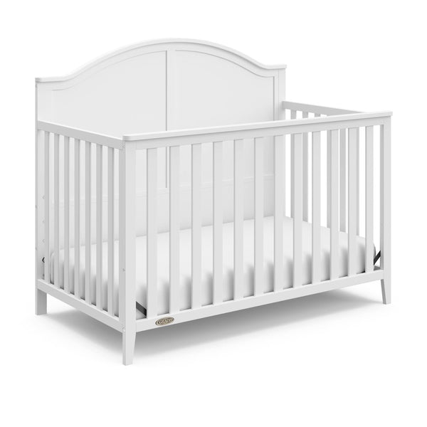 Graco Wilfred 5-in-1 Convertible Crib (White) – GREENGUARD Gold Certified