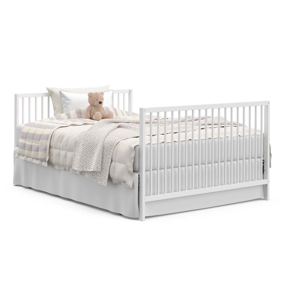 Graco Teddi 5-in-1 Convertible Crib - White
