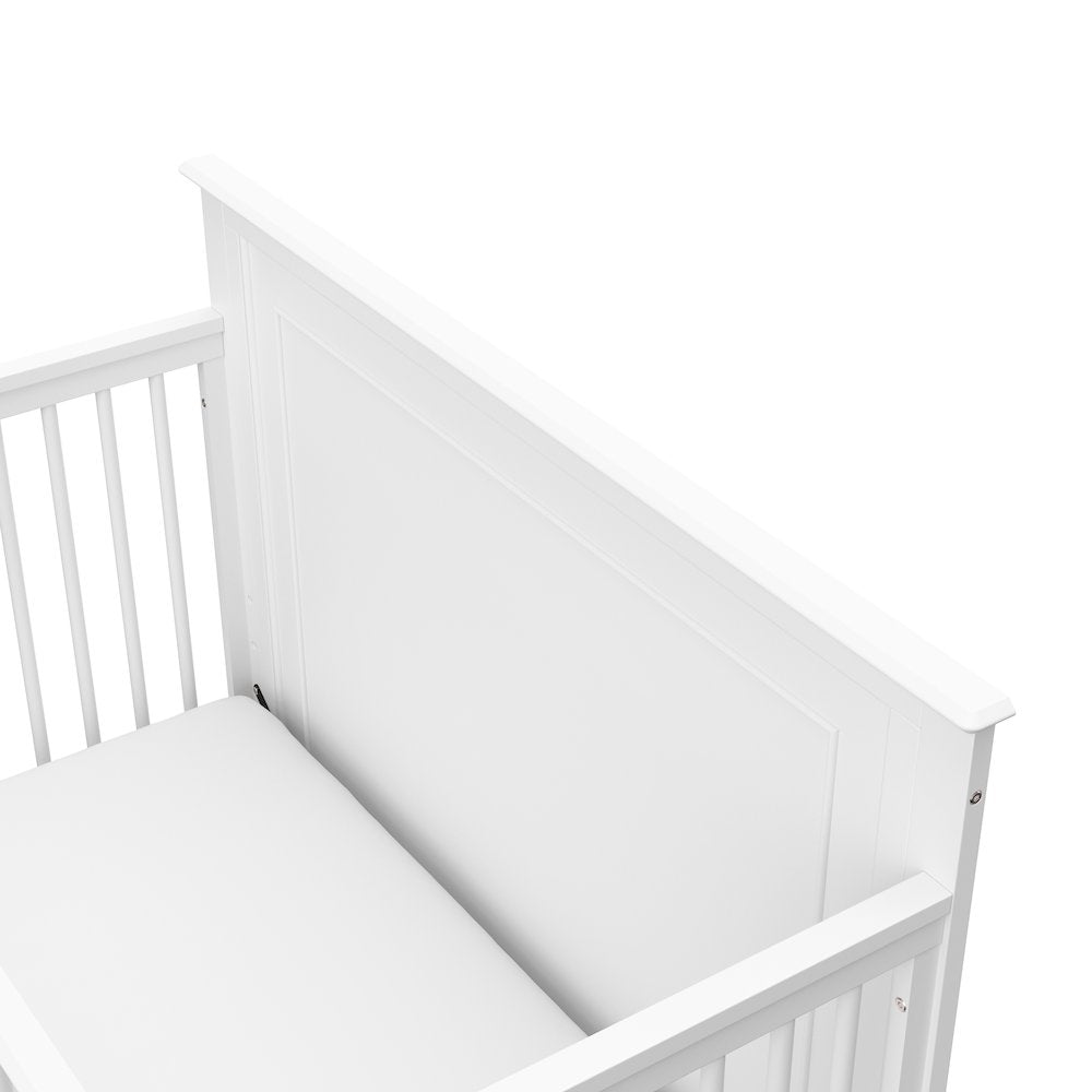 Solstice 5-in-1 Convertible Crib - White