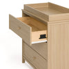 Olivia 3 Drawer Chest with Topper-Driftwood