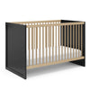 Storkcraft Calabasas 3-in-1 Convertible Crib (Black with Driftwood)