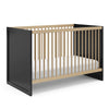 Storkcraft Calabasas 3-in-1 Convertible Crib (Black with Driftwood)