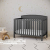 Graco Benton 5-in-1 Convertible Crib (Gray)