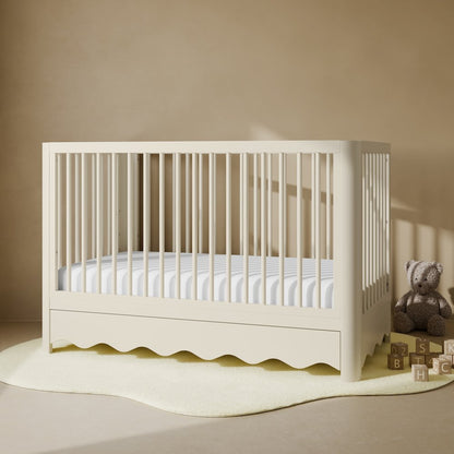 Casablanca Crib With Drawer-Frosted Oat
