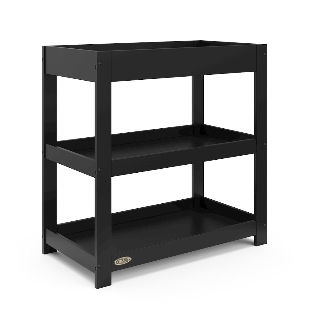 Graco Customizable Changing Table with Water-Resistant Changing Pad - (Black)