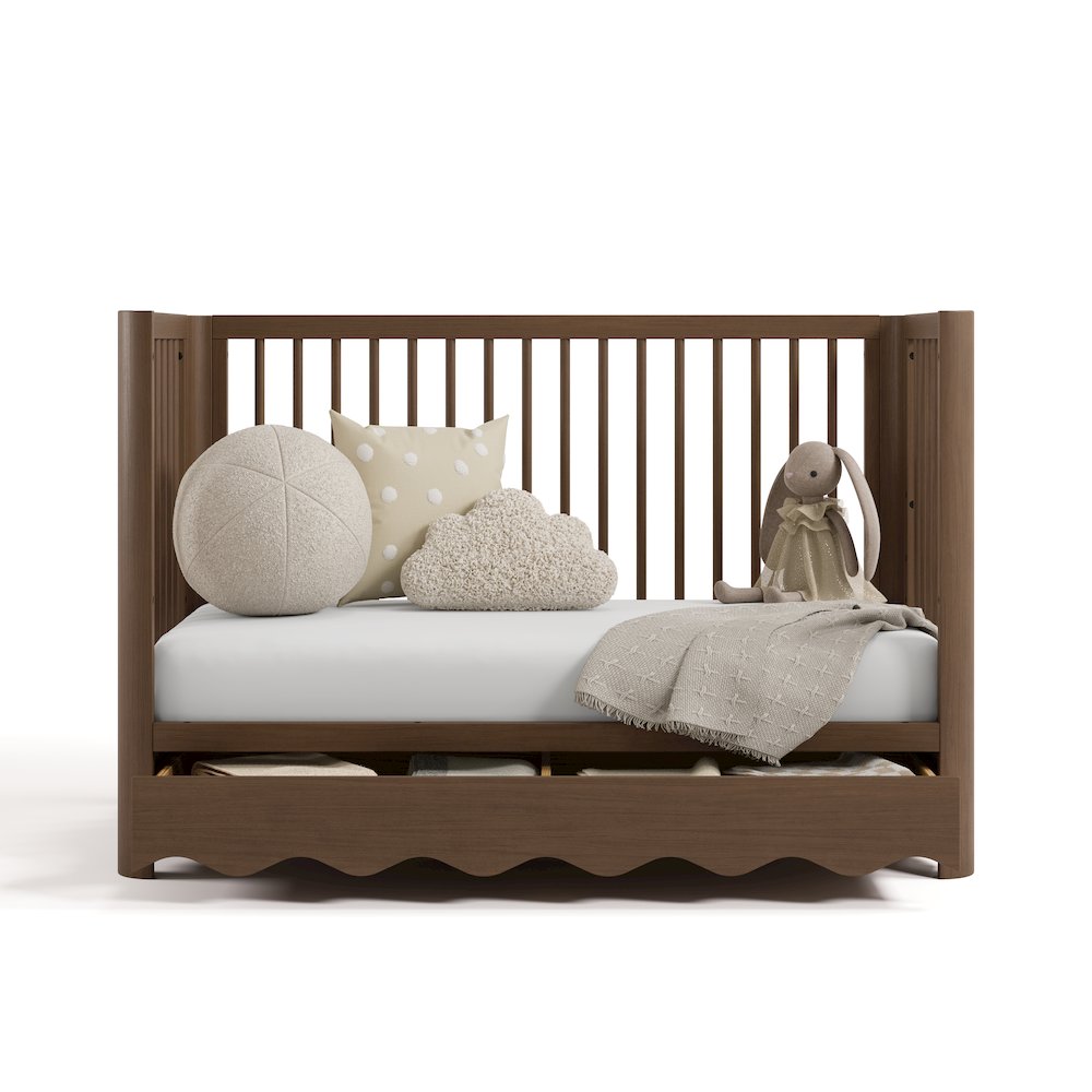 Casablanca Crib With Drawer-Hazelnut