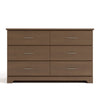Brookside 6-Drawer Dresser- Hazelnut