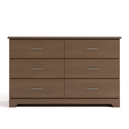Brookside 6-Drawer Dresser- Hazelnut