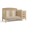 Benton Crib & Changer -Driftwood