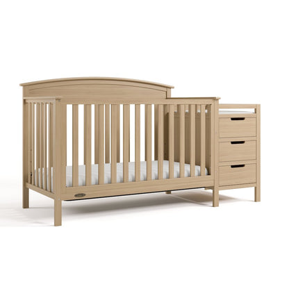 Benton Crib & Changer -Driftwood