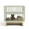 Santorini Deluxe 3-in-1 Convertible Bassinet - Sage/Driftwood