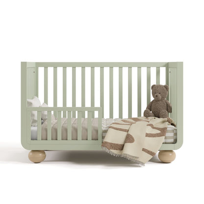 Amalfi Convertible Crib- Sage/Driftwood
