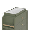 Read-With-Me 3 Drawer Chest with Topper -Olive/Driftwood