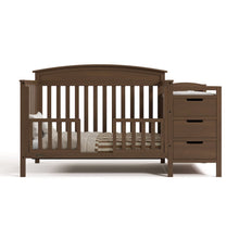 Benton Crib & Changer -Hazelnut