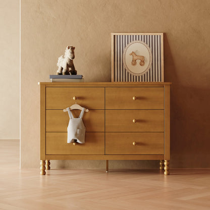 Rio 6 Drawer Dresser-Almond