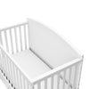 Graco Bellwood 5-in-1 Convertible Crib with Drawer (White)