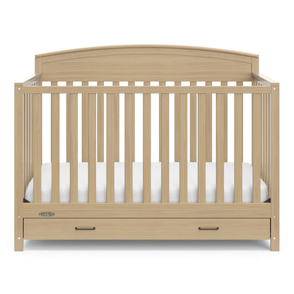 Graco Benton 5-in-1 Convertible Crib with Drawer (Driftwood)