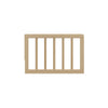 & Graco Toddler Safety Guardrail (Dowels) - Driftwood