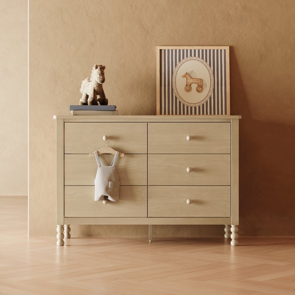 Rio 6 Drawer Dresser-Driftwood