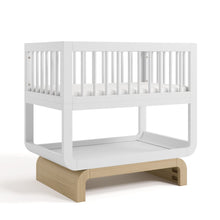 Santorini Deluxe 3-in-1 Convertible Bassinet - White/Driftwood
