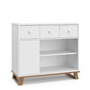 Storkcraft Modern Nursery Changing Table Dresser - Vintage Driftwood