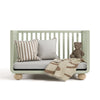 Amalfi Convertible Crib- Sage/Driftwood