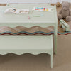 Casablanca Table & Bench Set-Sage