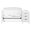Graco Benton 4-in-1 Convertible Crib and Changer (White)