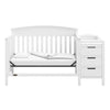 Graco Benton 4-in-1 Convertible Crib and Changer (White)