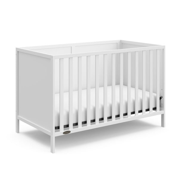 Graco Theo 3-in-1 Convertible Crib - White